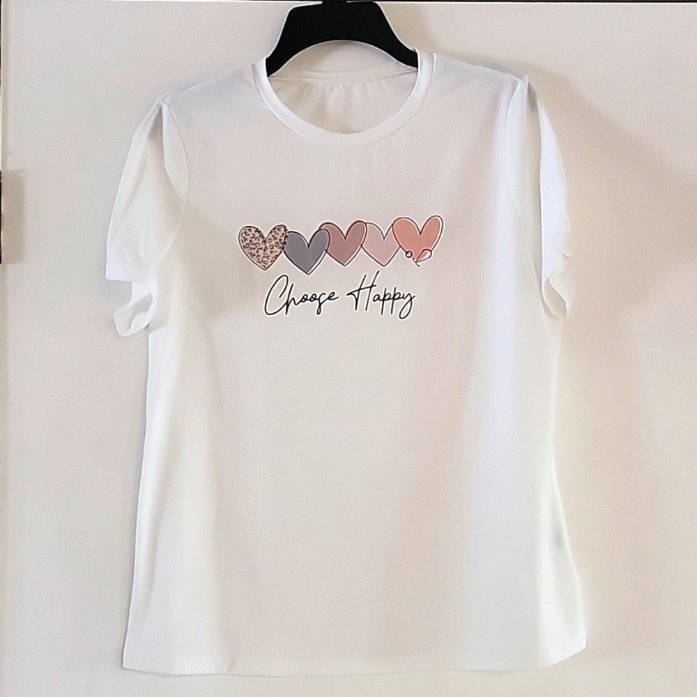 Shein Choose Happy Shirt